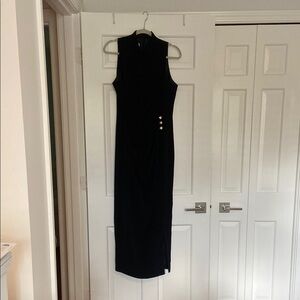 Evan Picone Black Sheath Cocktail Dress